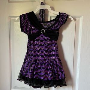 CURTAIN CALL dance costume Size CME